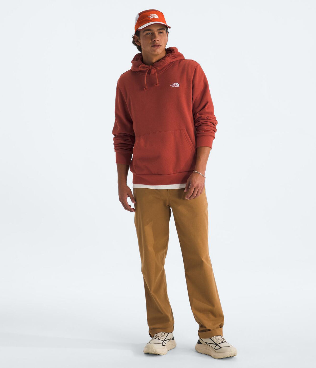 Buzo Evolution Simple Dome Hoodie Rojo Hombre The North Face