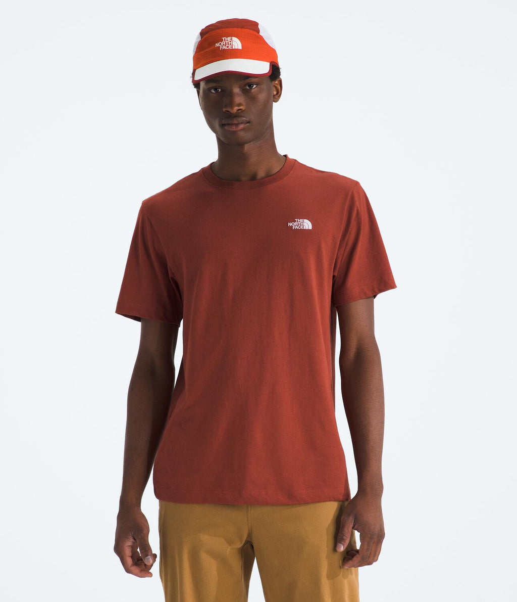 Camiseta Evolution Simple Dome Short Sleeve Tee Roja Hombre The North Face
