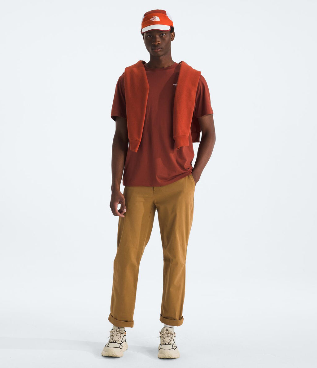 Camiseta Evolution Simple Dome Short Sleeve Tee Roja Hombre The North Face
