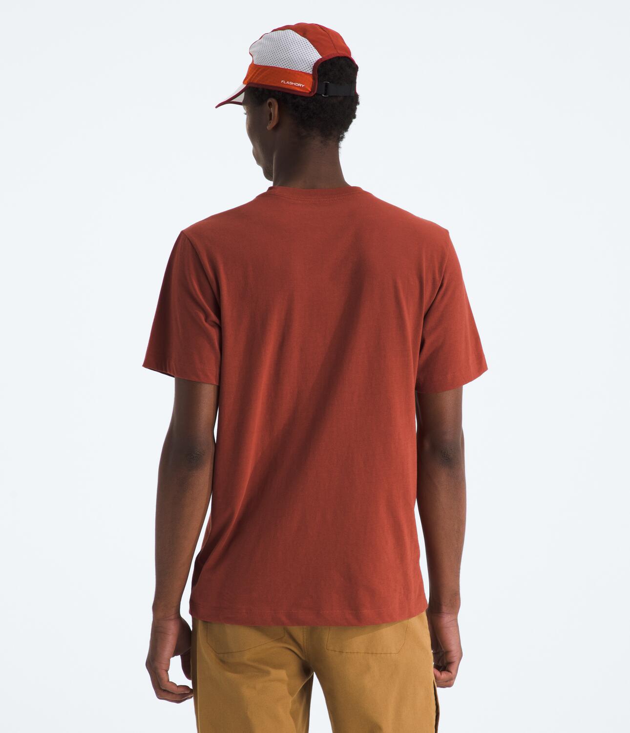 Camiseta Evolution Simple Dome Short Sleeve Tee Roja Hombre The North Face