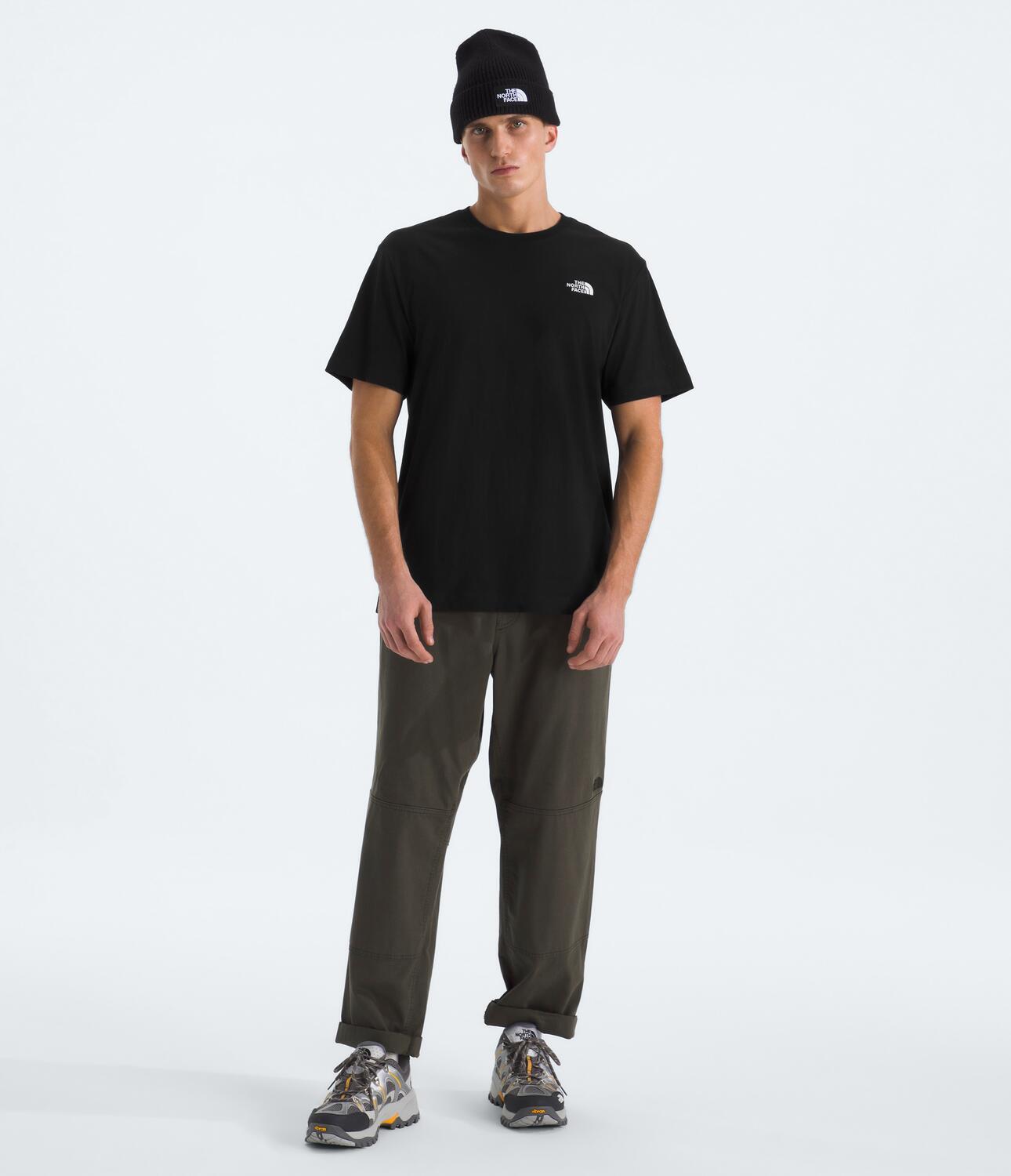 Camiseta Evolution Simple Dome Regular Short Sleeve Tee Negra Hombre The North Face