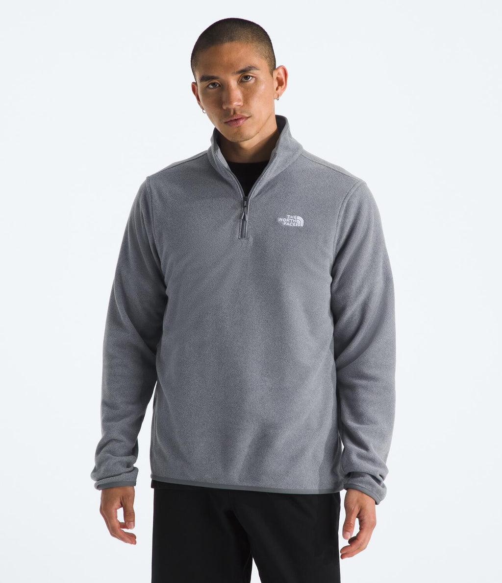 Buzo Polar Glacier Fleece 1/4 Zip Jacket Gris Hombre The North Face