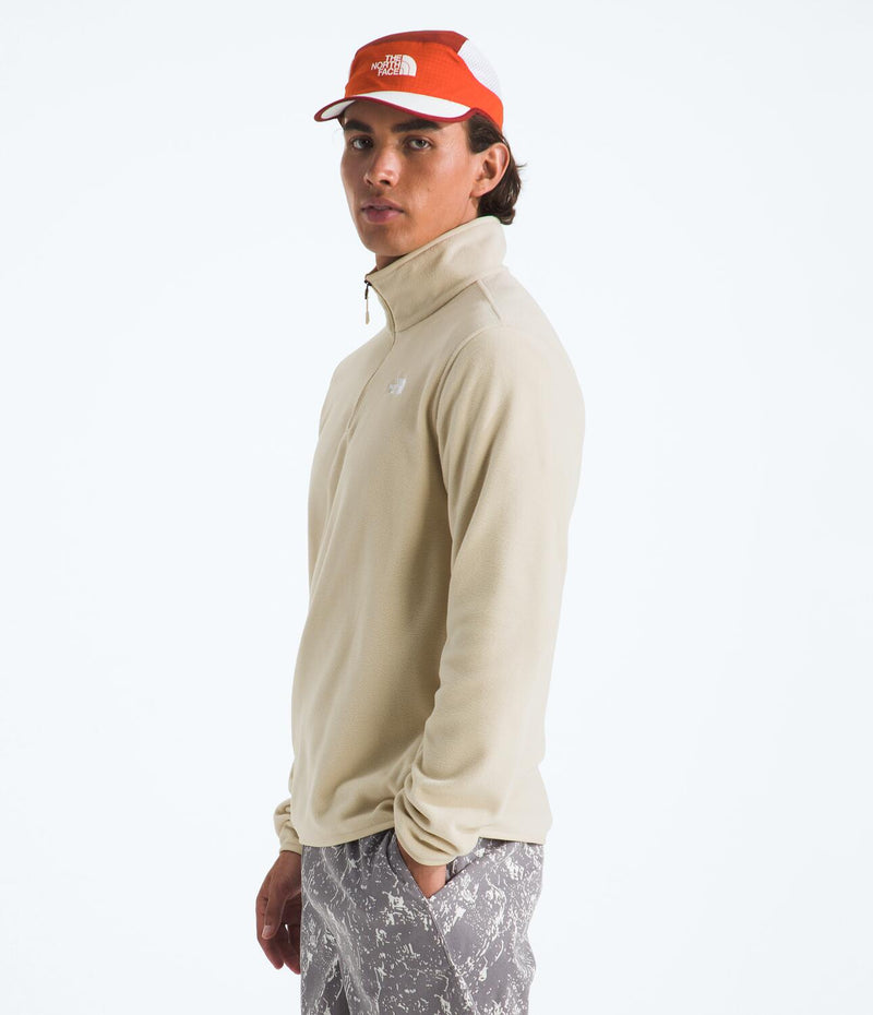Buzo Polar Glacier Fleece 1/4 Zip Jacket Beige Hombre The North Face