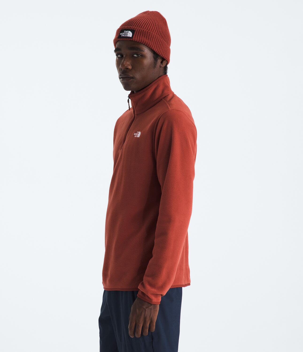 Buzo Polar Glacier Fleece 1/4 Zip Jacket Rojo Hombre The North Face
