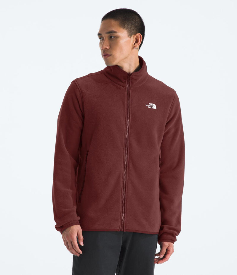 Chaqueta Glacier Fleece Jacket Vinotinto Hombre The North Face - imagen 1