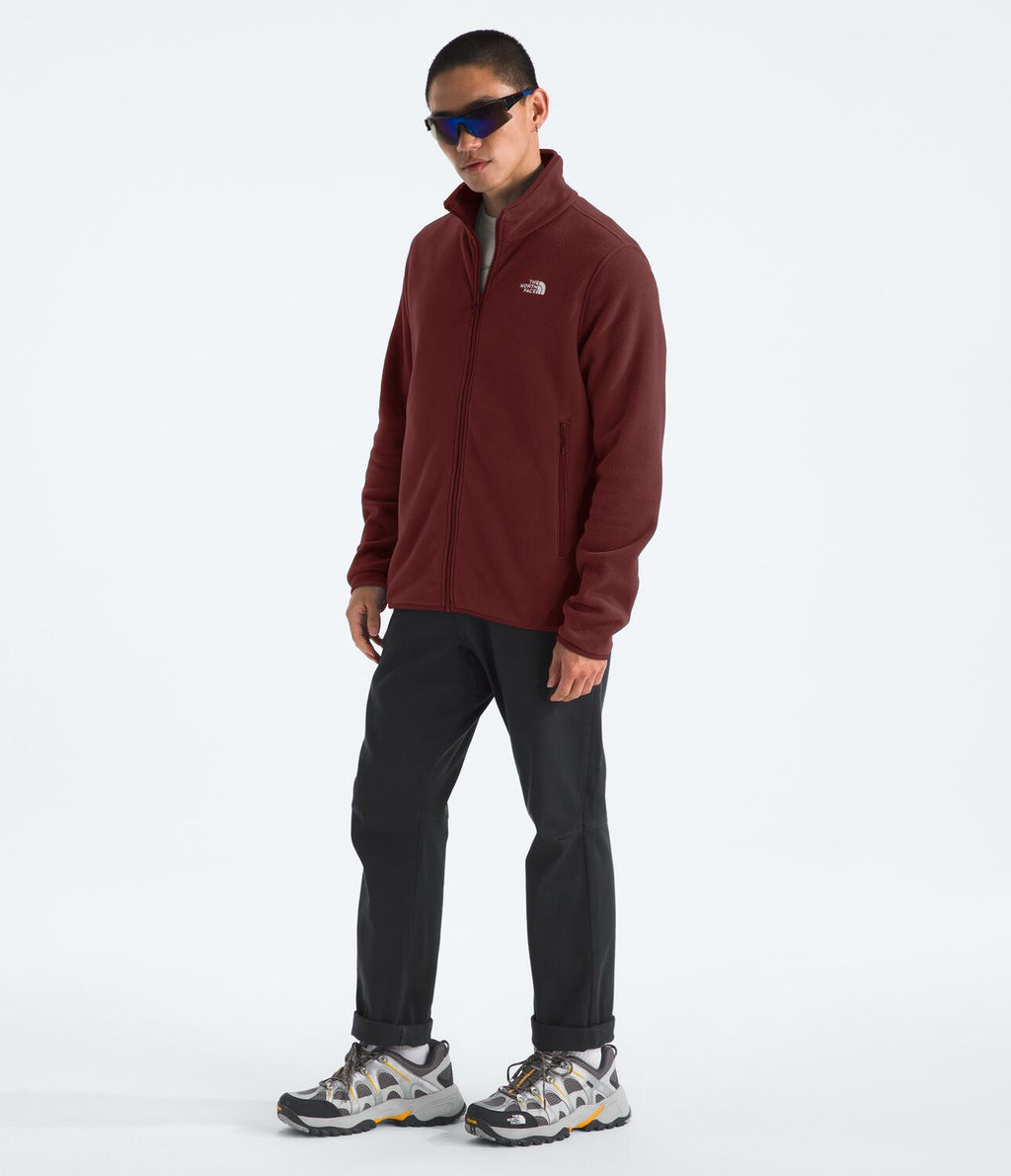 Chaqueta Glacier Fleece Jacket Vinotinto Hombre The North Face - imagen 4