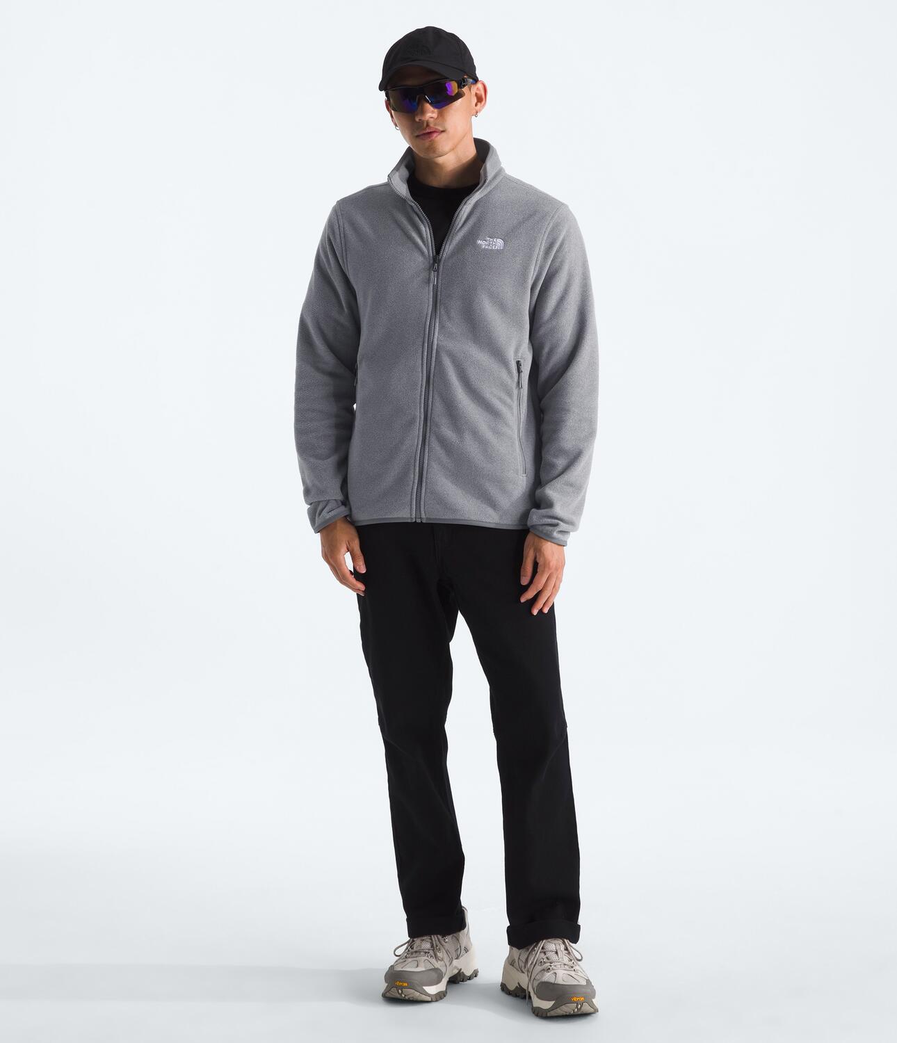Chaqueta Glacier Fleece Jacket Gris Hombre The North Face - imagen 4