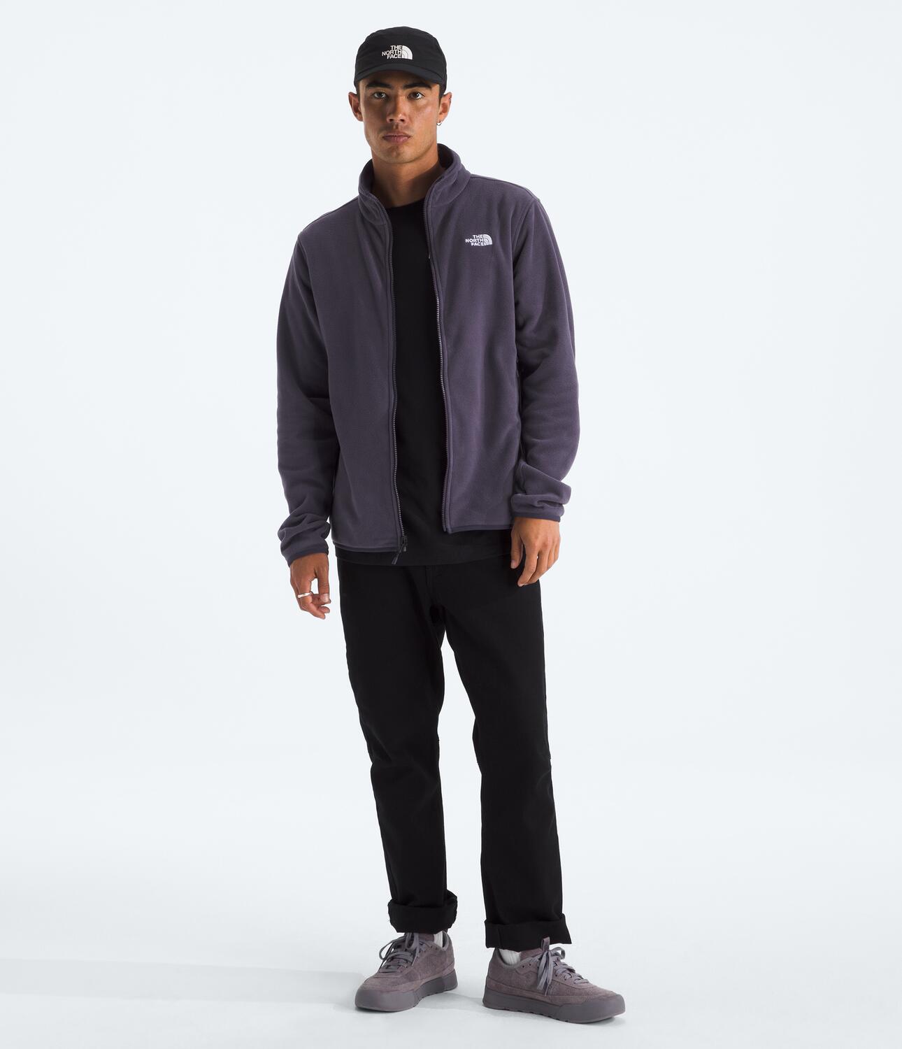 Chaqueta Polar Glacier Fleece Jacket Morado Hombre The North Face