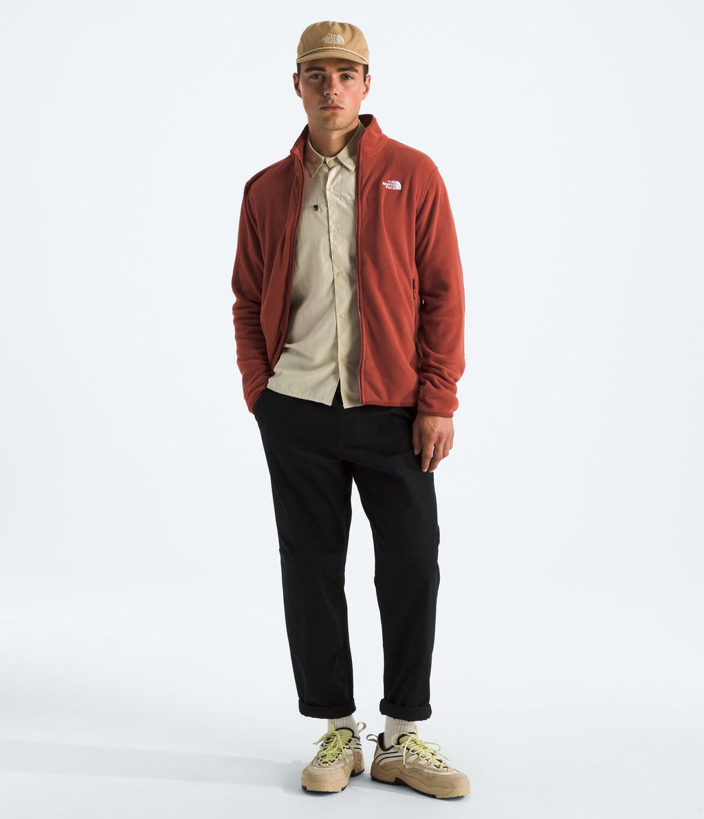 Chaqueta Polar Glacier Fleece Jacket Rojo Hombre The North Face