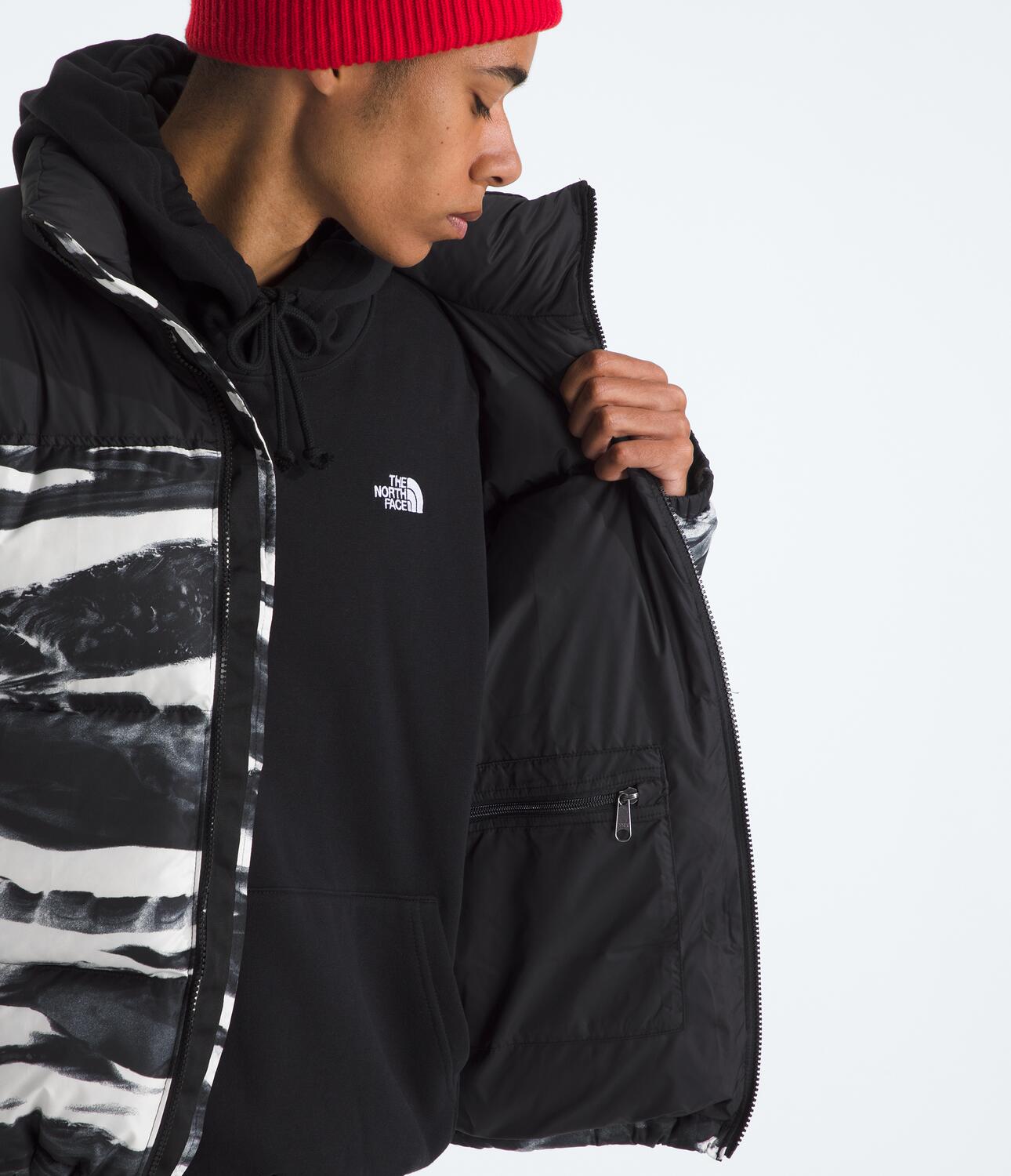 Chaqueta 1996 Retro Nuptse Jacket -Print Negra Hombre The North Face - imagen 5