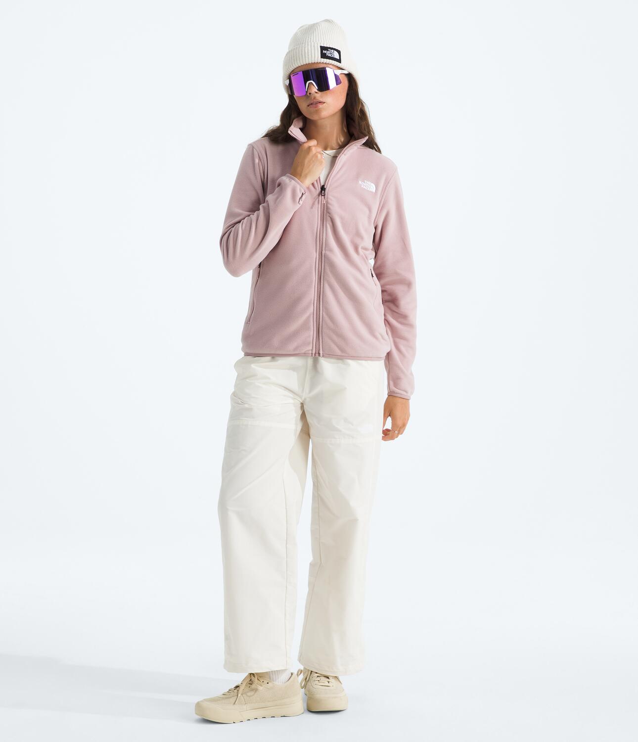 Chaqueta Polar Glacier Fleece Jacket Rosado Mujer The North Face