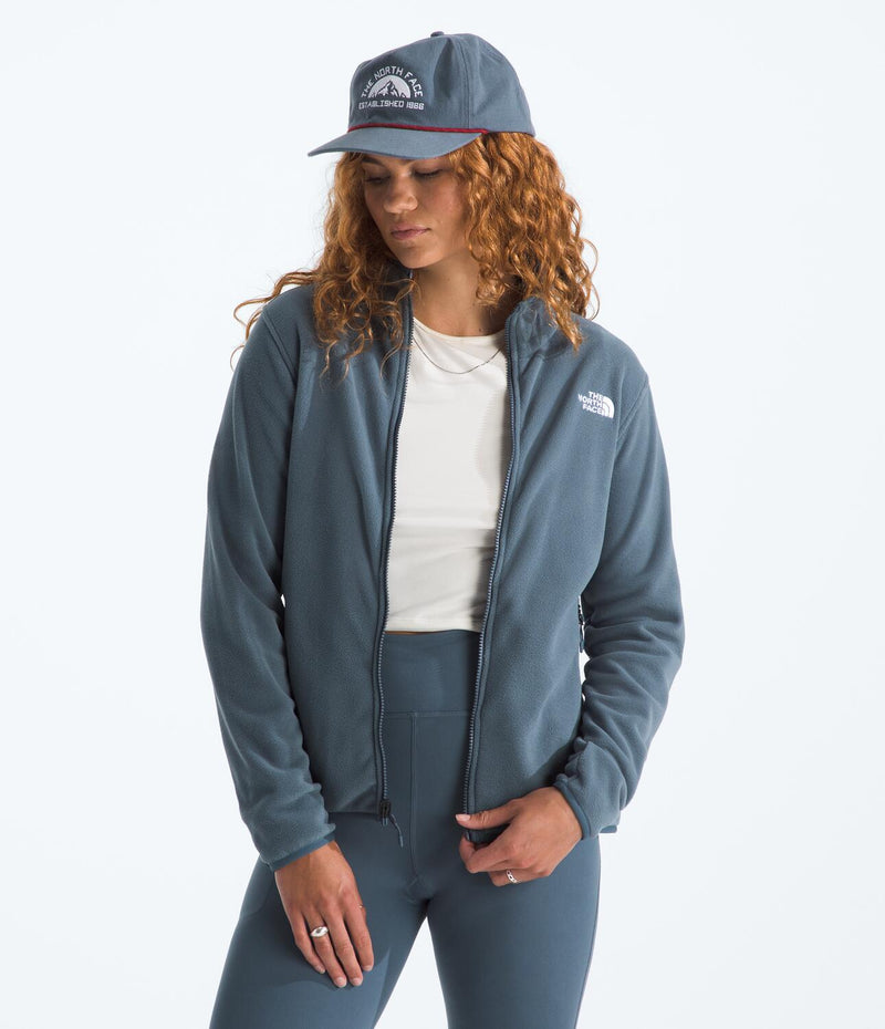 Chaqueta Polar Glacier Fleece Jacket Gris Mujer The North Face