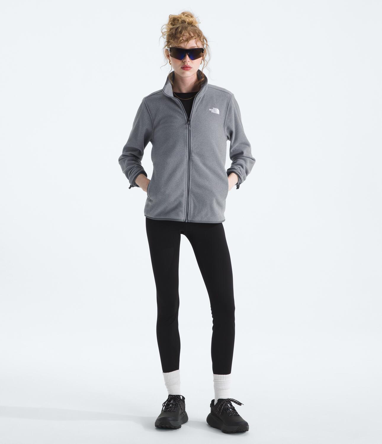 Chaqueta Glacier Fleece Jacket Gris Mujer The North Face - imagen 4