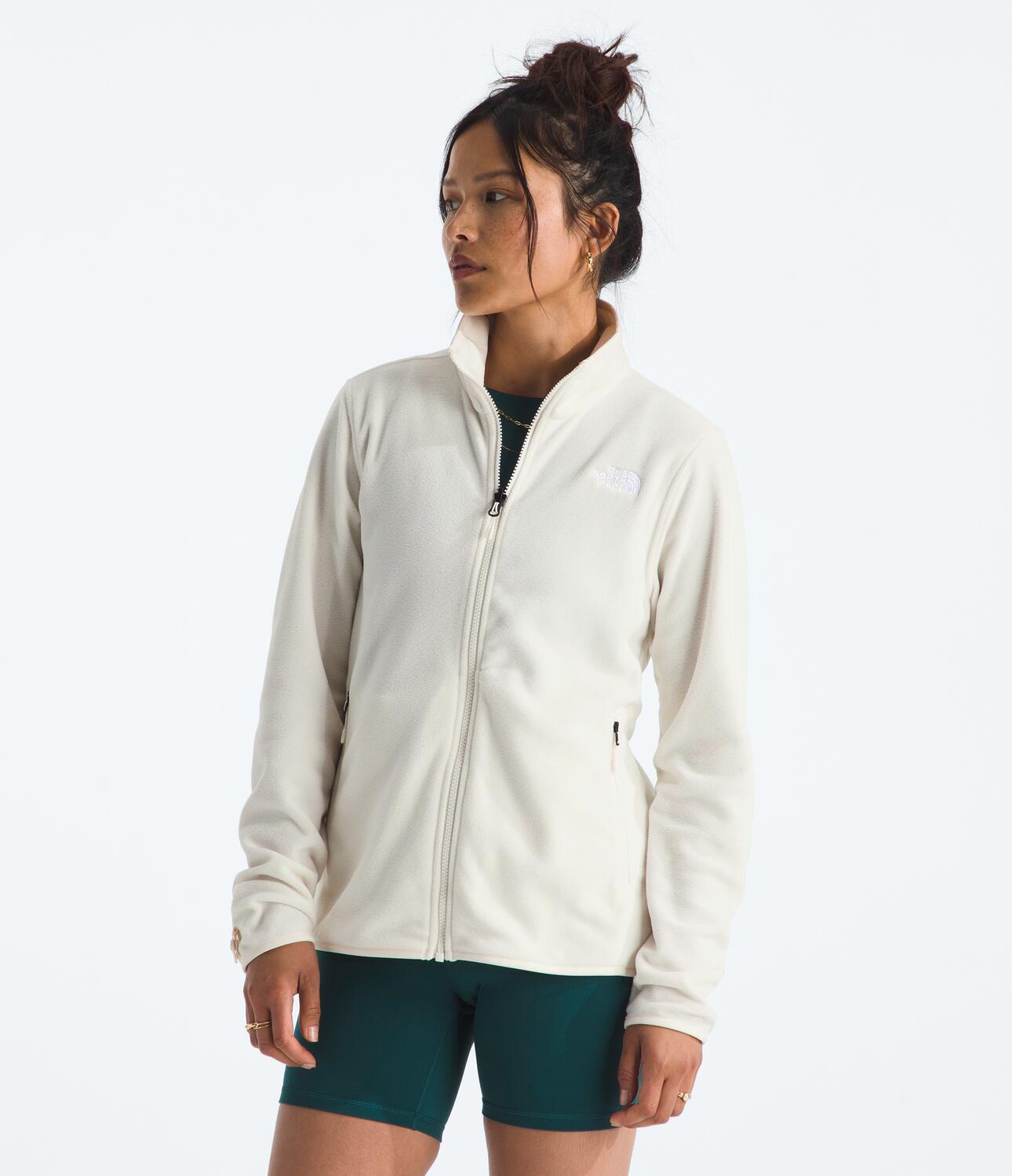 Buzo Glacier Fleece Jacket Blanco Mujer The North Face - imagen 1