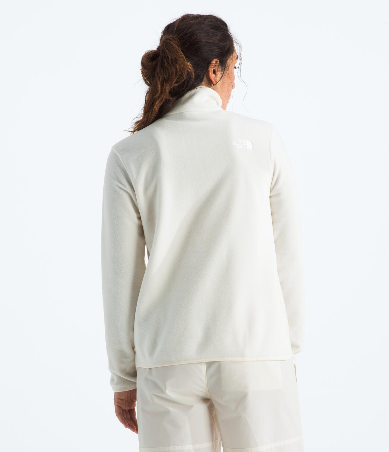 Buzo Glacier Fleece 1/4 Zip Jacket Blanco Mujer The North Face - imagen 2