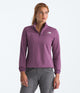 Chaqueta Polar Cedar Trail Grid Fleece 1/4 Zip Jacket Morado Mujer The North Face