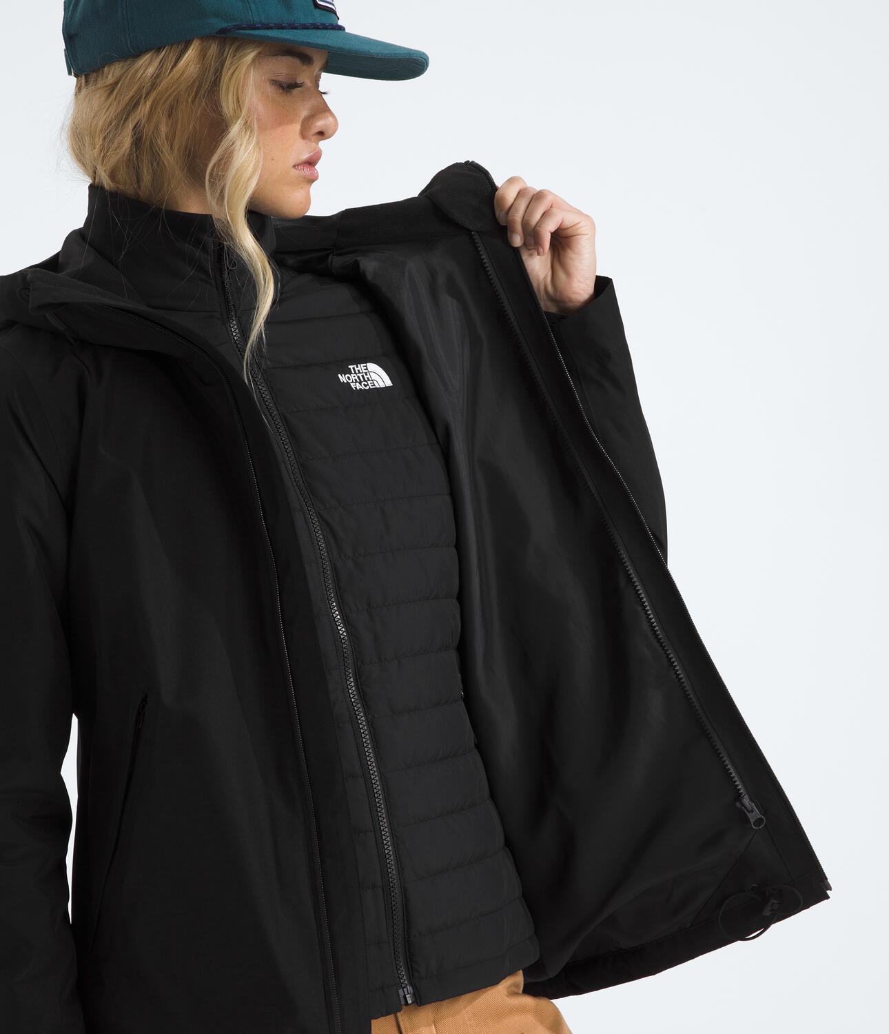 Chaqueta Carto Mono Triclimate Hooded Jacket Negra Mujer The North Face - imagen 4