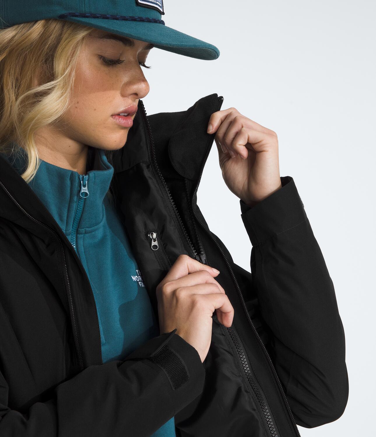 Chaqueta Carto Mono Triclimate Hooded Jacket Negra Mujer The North Face - imagen 5