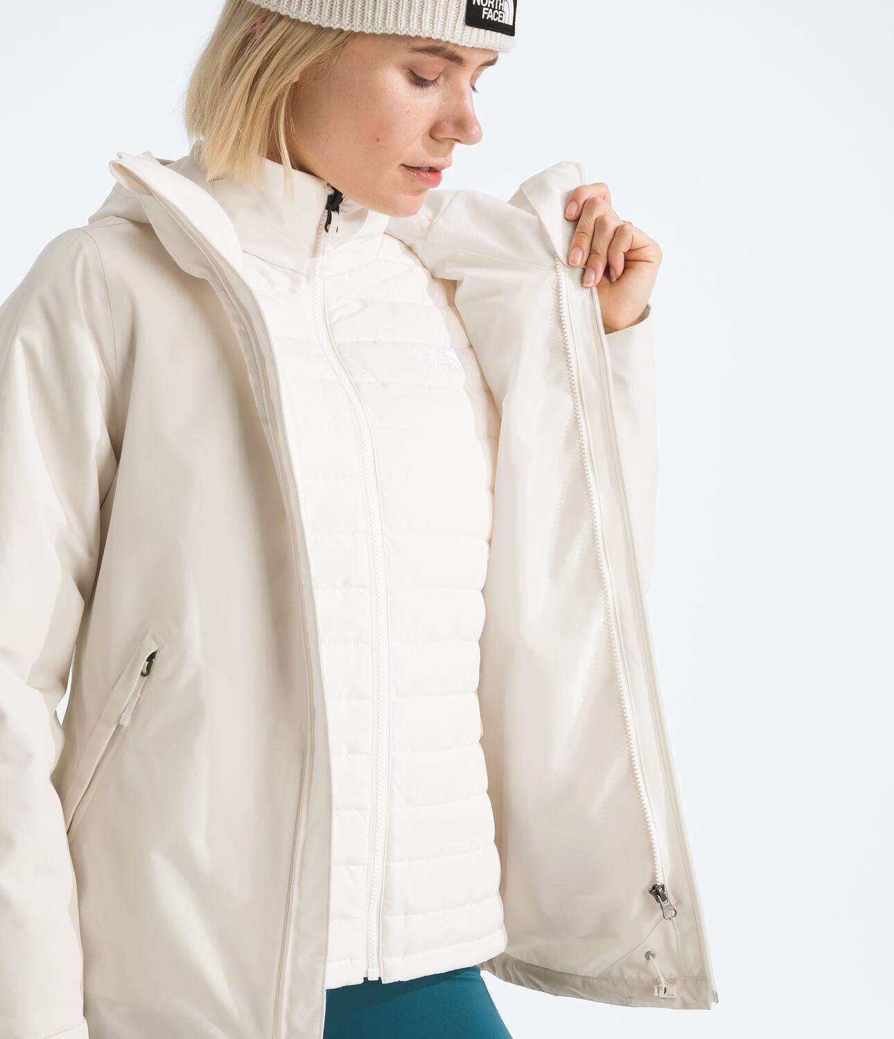 Chaqueta Carto Mono Triclimate Hooded Jacket Blanca Mujer The North Face - imagen 4