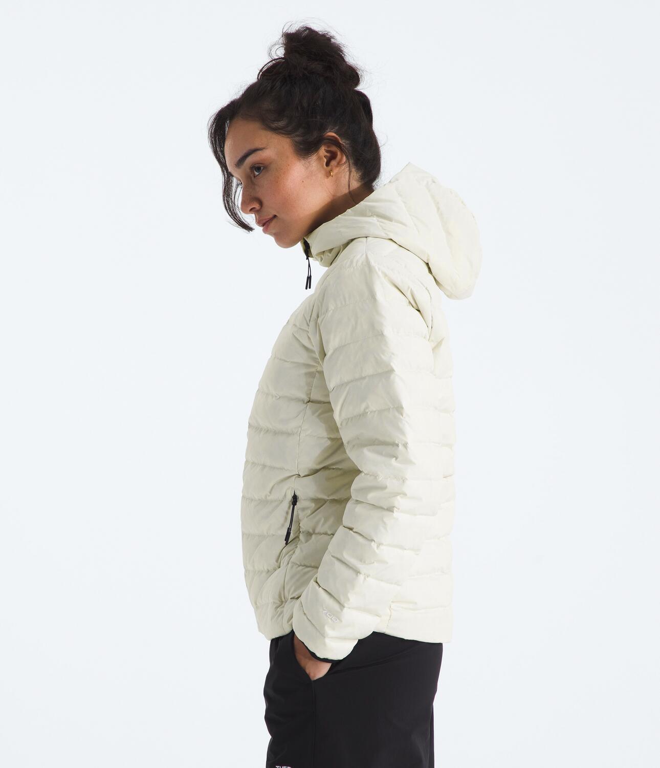 Chaqueta Térmica Classic Down Hooded Jacket Blanca Mujer The North Face - imagen 3