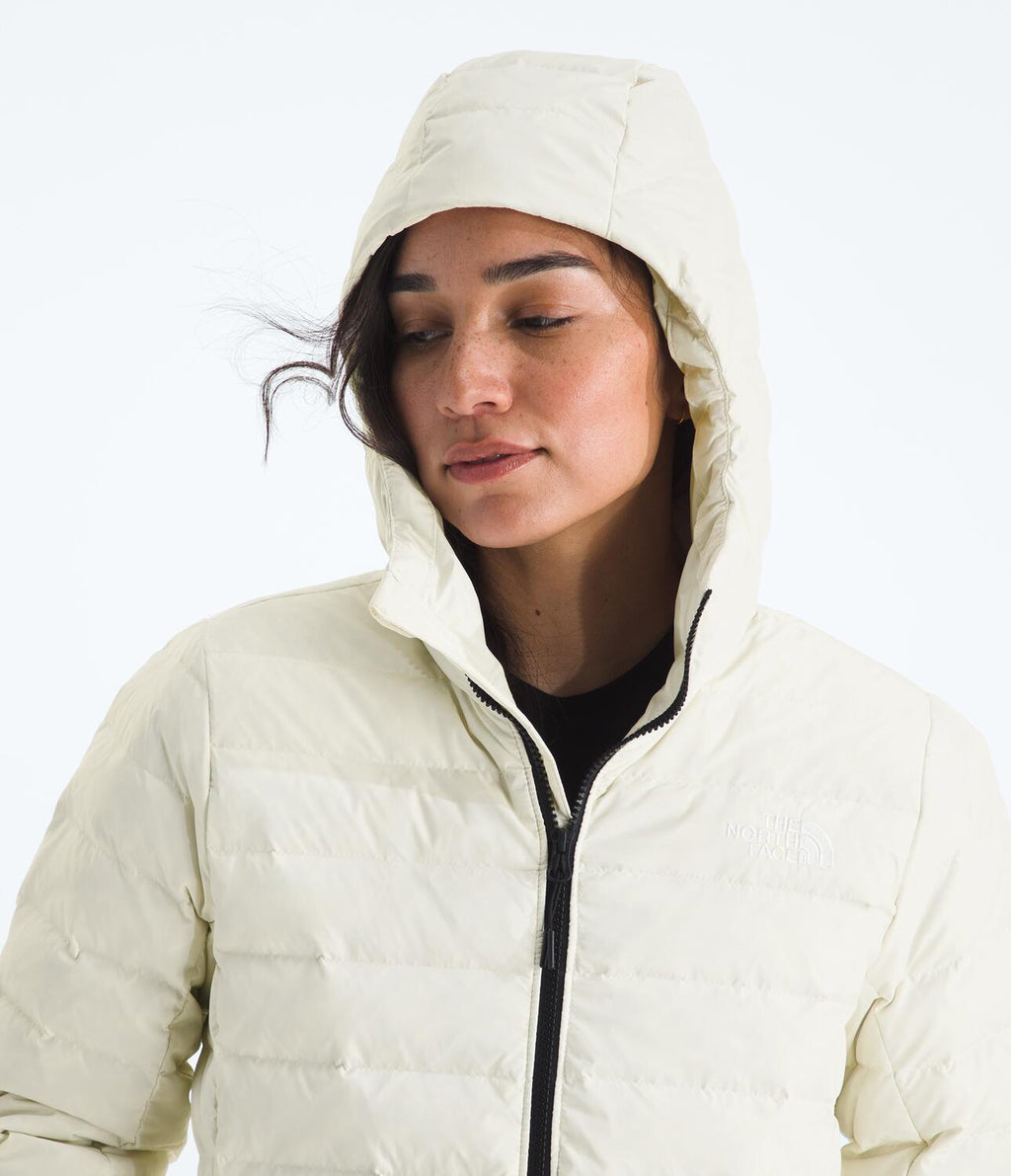 Chaqueta Térmica Classic Down Hooded Jacket Blanca Mujer The North Face - imagen 5