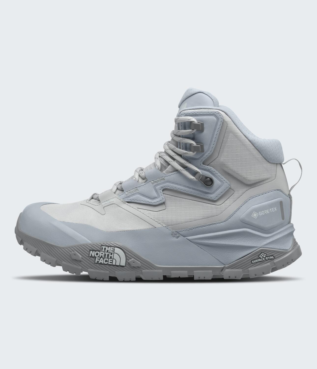 Tenis Offtrail Hike Lt Mid Gore Tex Gris Mujer The North Face