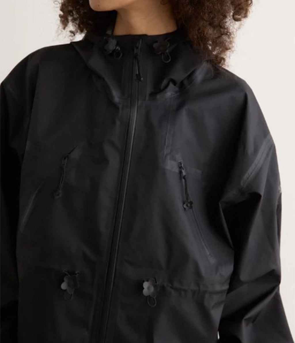 Chaqueta Impermeable Tnf X Cb Short Mountain Jacket Negro Mujer The North Face - imagen 4