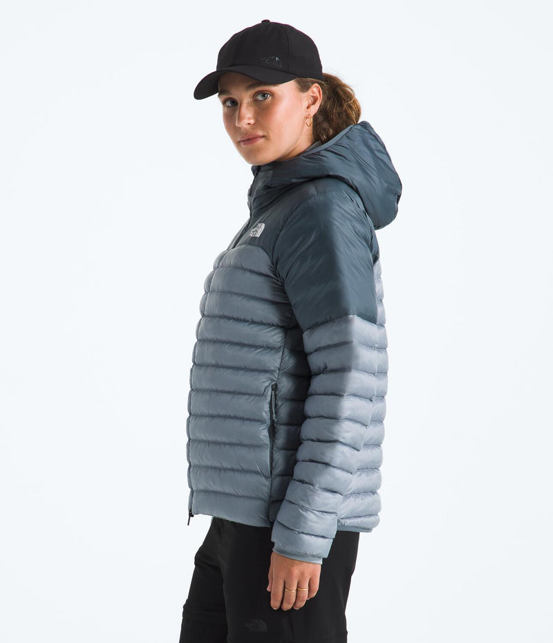 Chaqueta Terra Peak Hoodie Gris Mujer The North Face
