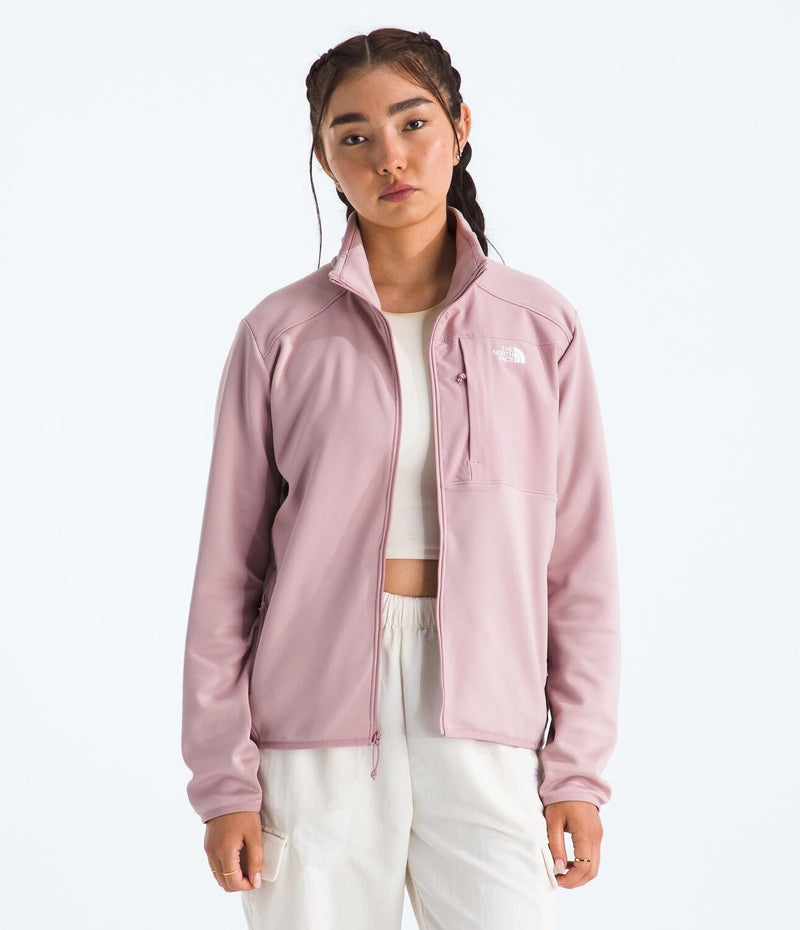 Chaqueta Polar Tnf Performance Fleece Full Zip Jacket Rosada Mujer The North Face