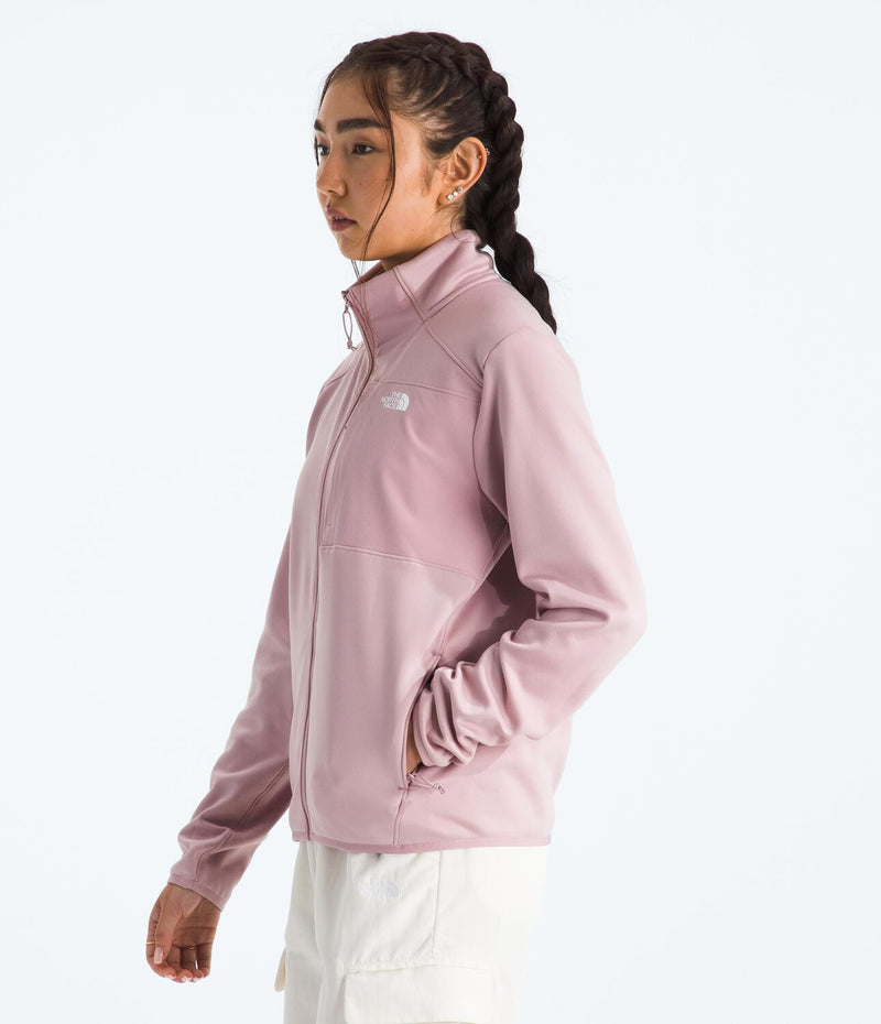 Chaqueta Polar Tnf Performance Fleece Full Zip Jacket Rosada Mujer The North Face
