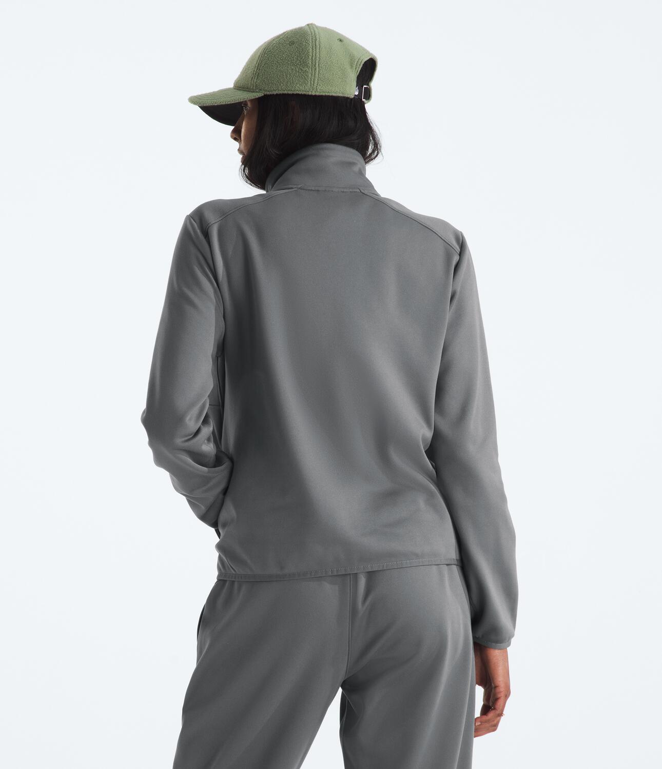 Chaqueta Polar Tnf Performance Fleece Full Zip Jacket Gris Mujer The North Face