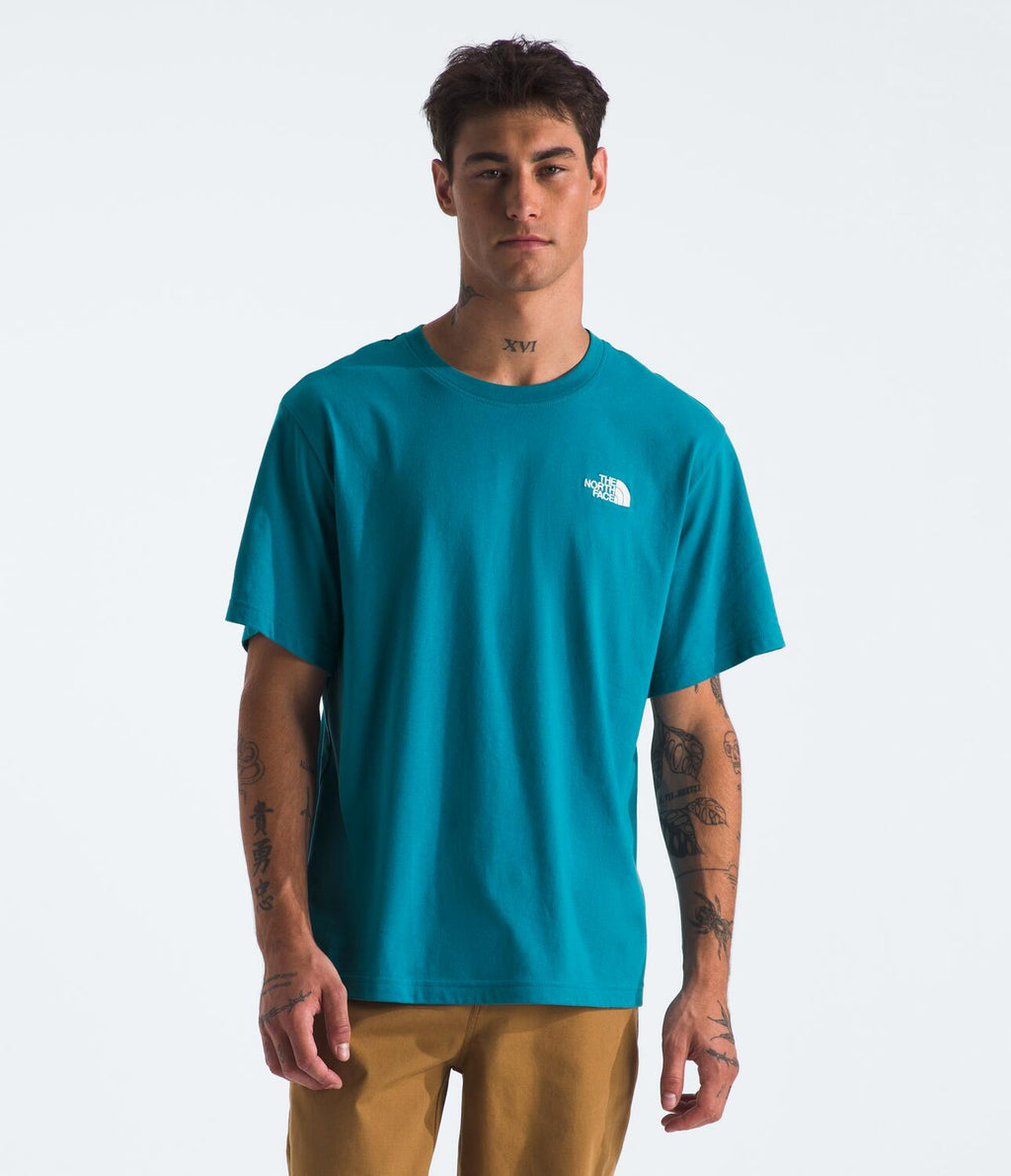 Camiseta Evolution Throwback Short Sleeve Tee Azul claro Hombre The North Face
