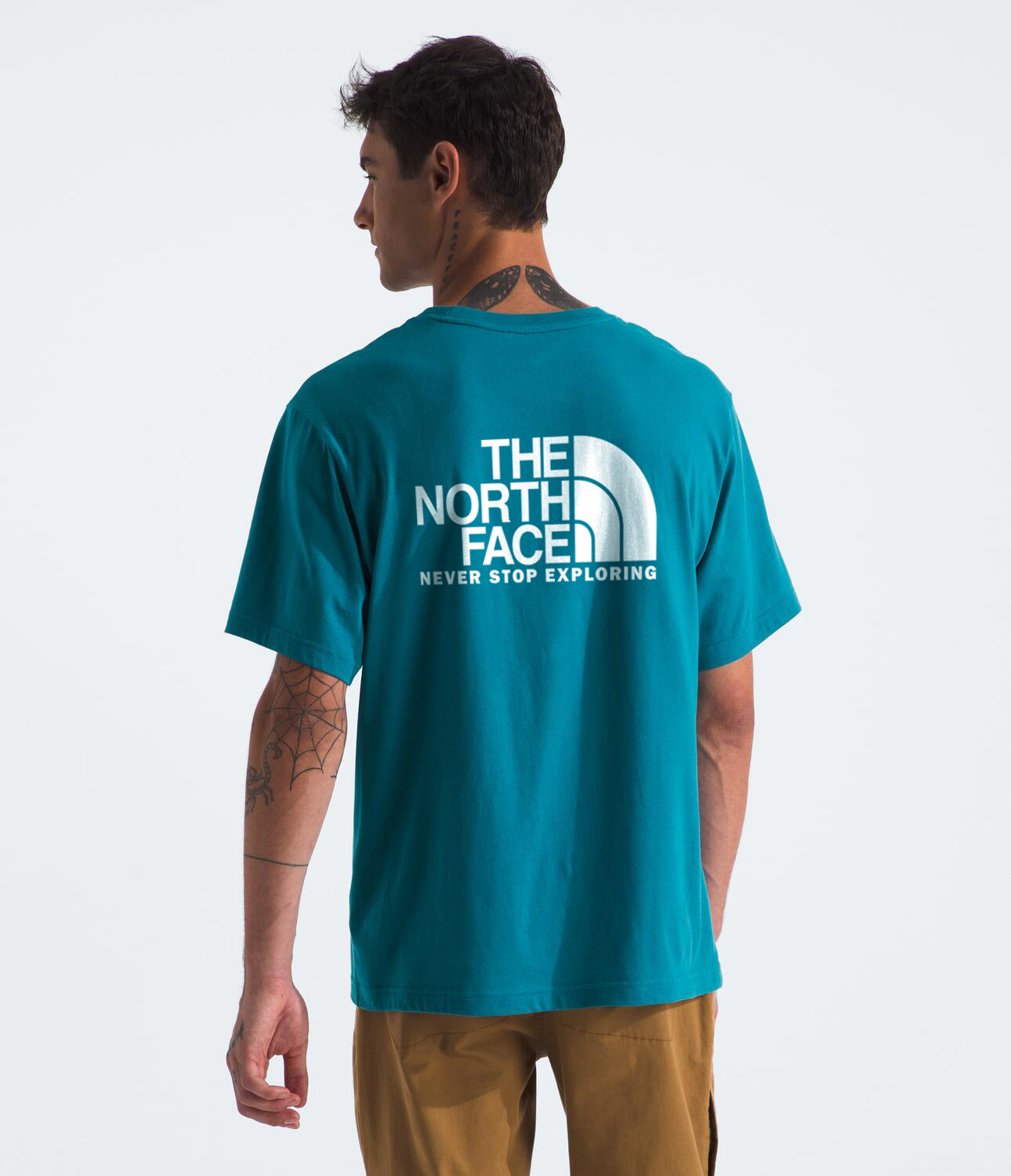 Camiseta Evolution Throwback Short Sleeve Tee Azul claro Hombre The North Face