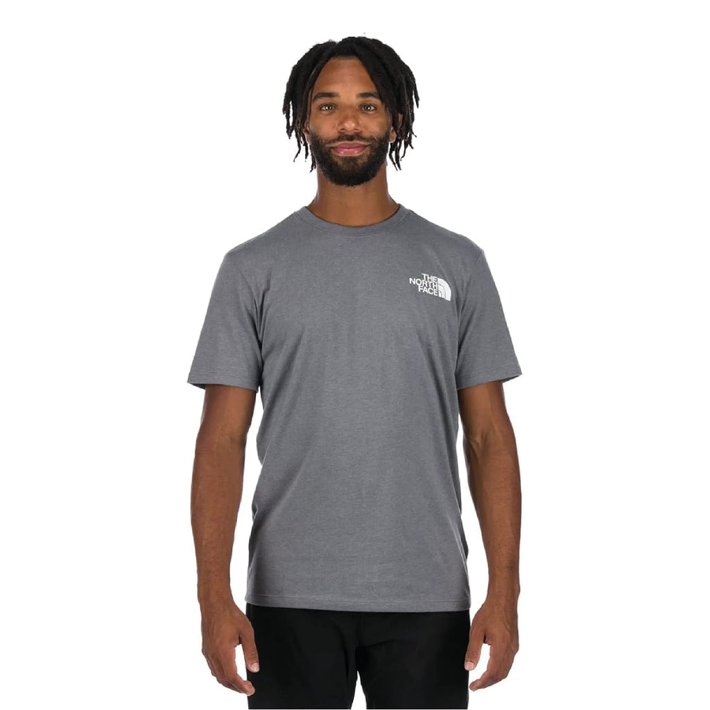 Camiseta Evolution Throwback Short Sleeve Tee Gris Hombre The North Face