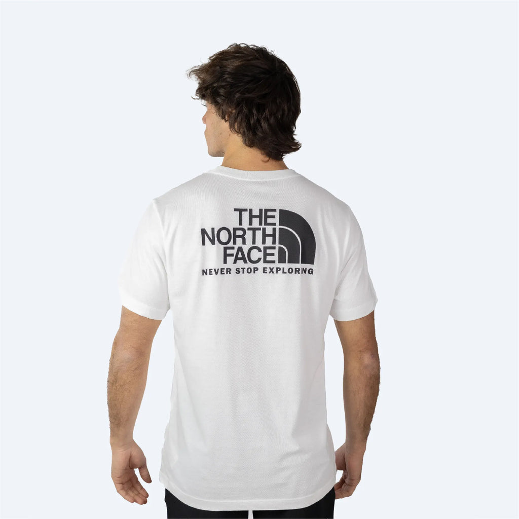 Camiseta Evolution Throwback Short Sleeve Tee Blanca Hombre The North Face