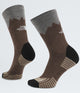 Medias Mountain Hiking Crew Sock Café Unisex The North Face