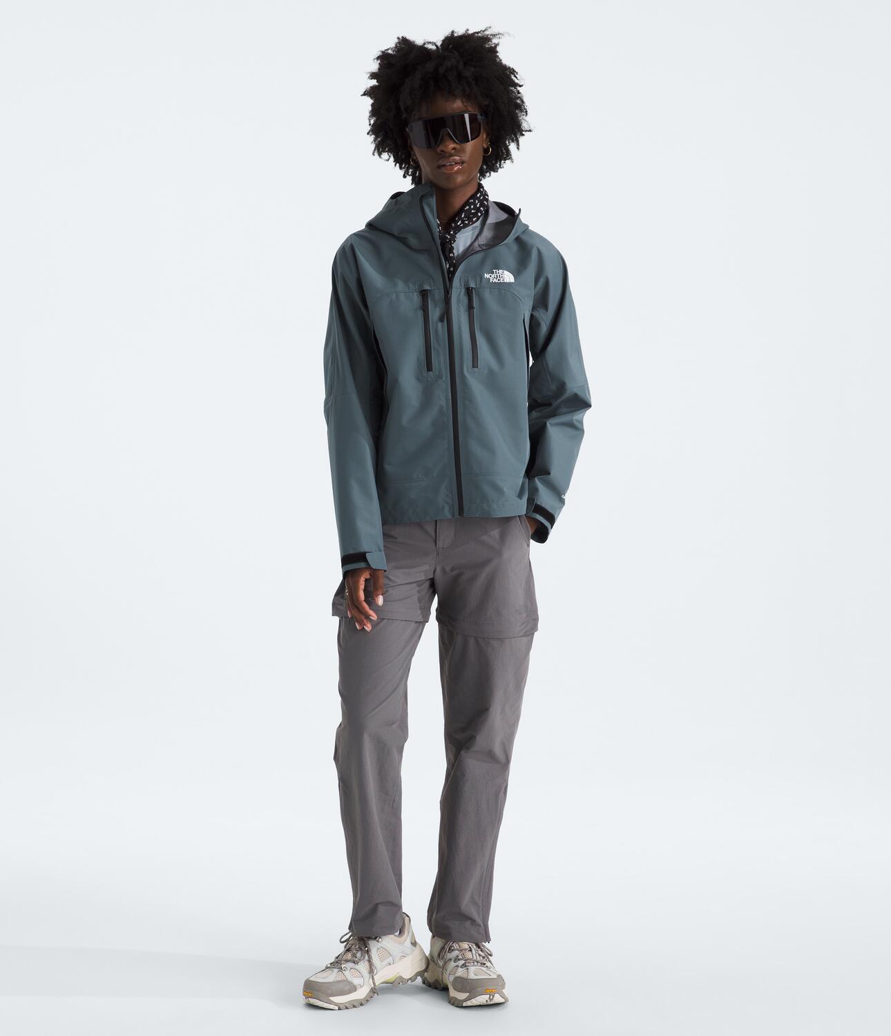 Chaqueta Rompevientos Pasayten Jacket Valley View Gris Mujer The North Face