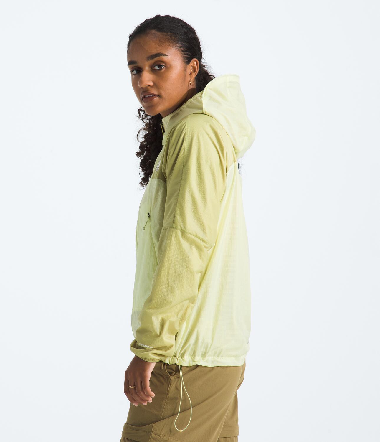 Chaqueta Rompevientos Ridgelite Futurefleece Wind Jacket Amarillo Mujer The North Face