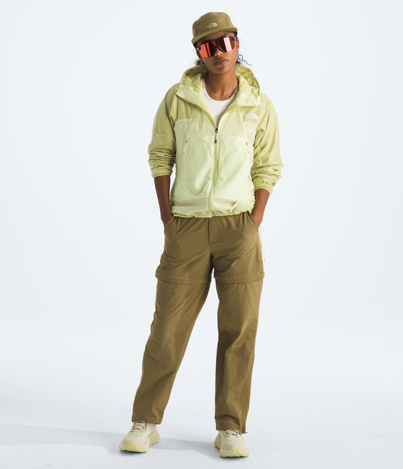 Chaqueta Rompevientos Ridgelite Futurefleece Wind Jacket Amarillo Mujer The North Face