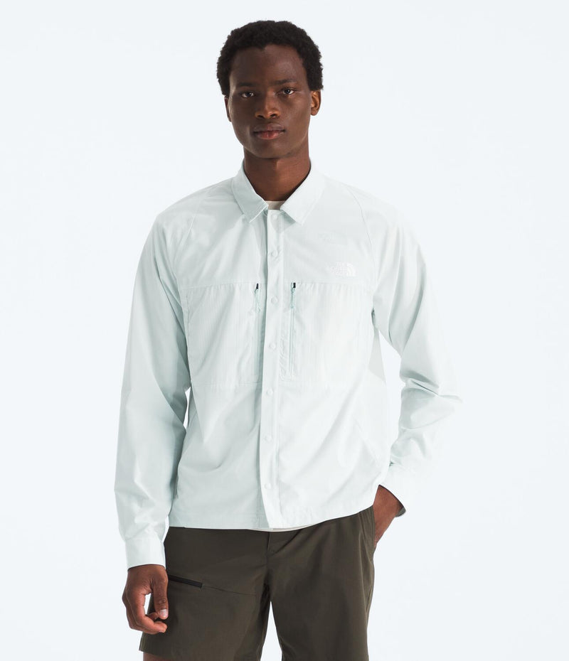 Camisa Trail Lightrange Ls Shirt Gris Hombre The North Face