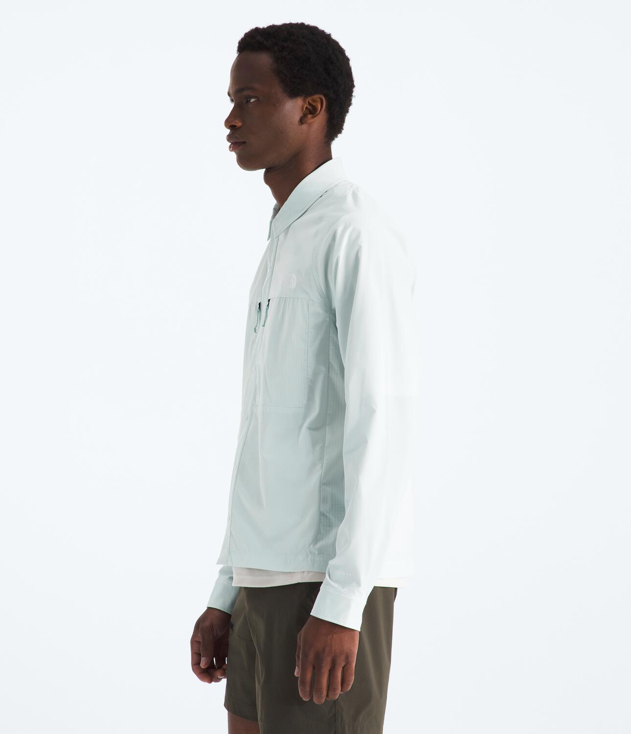 Camisa Trail Lightrange Ls Shirt Gris Hombre The North Face