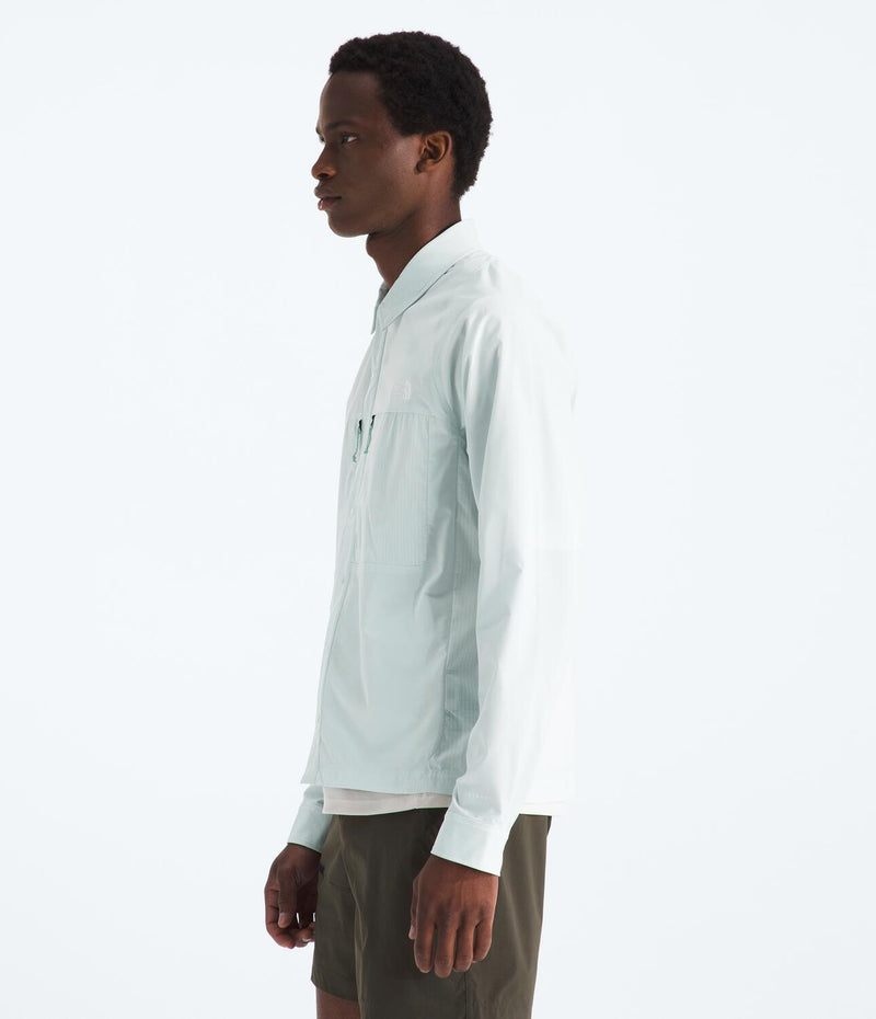 Camisa Trail Lightrange Ls Shirt Gris Hombre The North Face