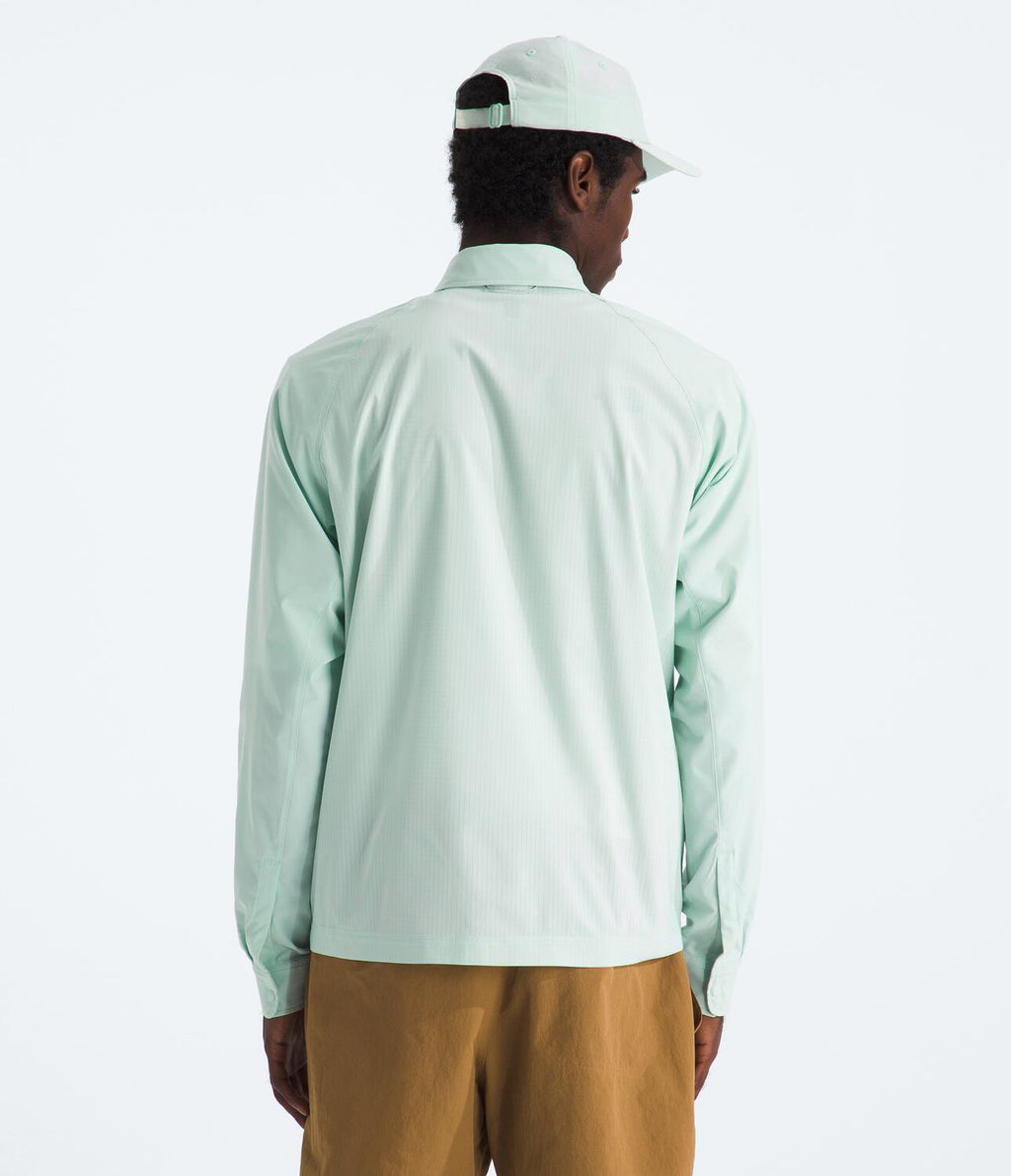 Camisa Trail Lightrange Ls Shirt Azul Hombre The North Face