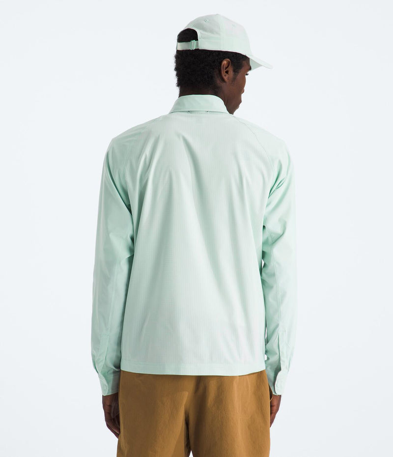 Camisa Trail Lightrange Ls Shirt Azul Hombre The North Face