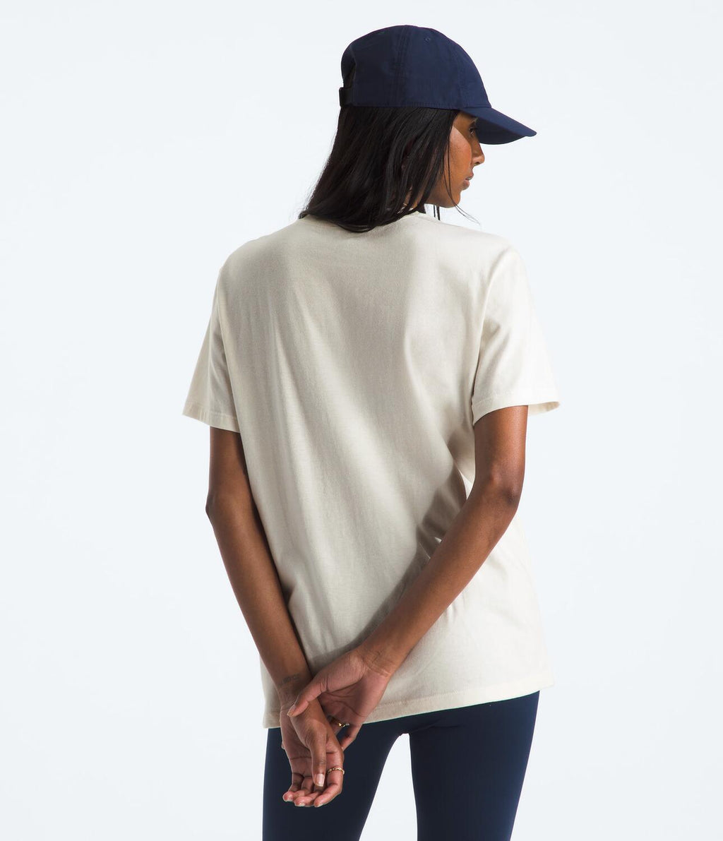 Camiseta Evolution Simple Dome Relaxed Short Sleeve Tee Blanca Mujer The North Face