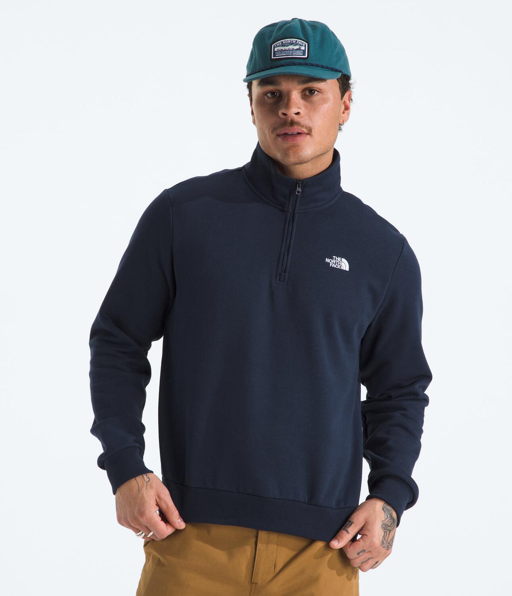 Buzo Evolution Simple Dome 1/4 Zip Azul Hombre The North Face