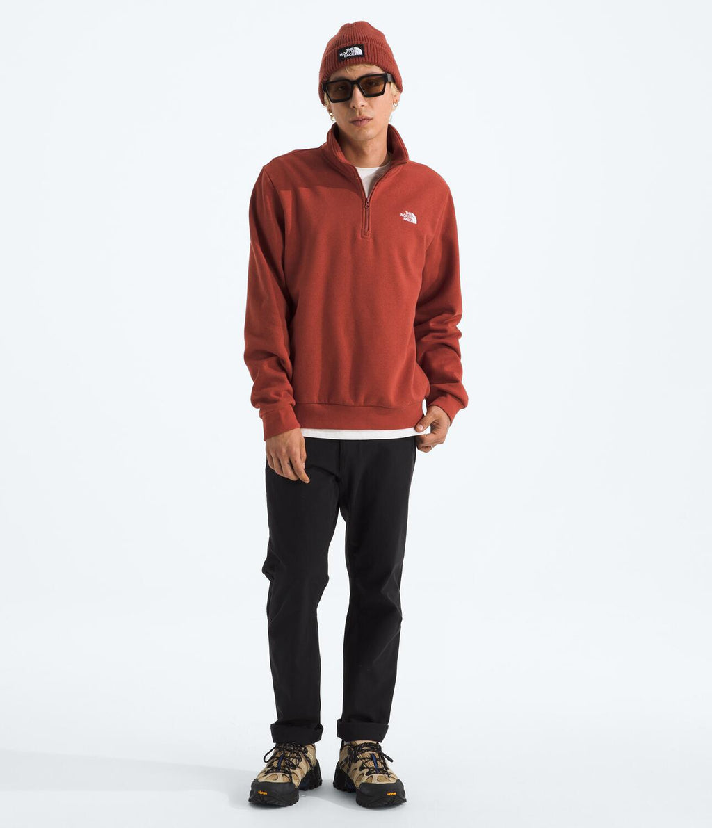 Buzo Evolution Simple Dome 1/4 Zip Rojo Hombre The North Face