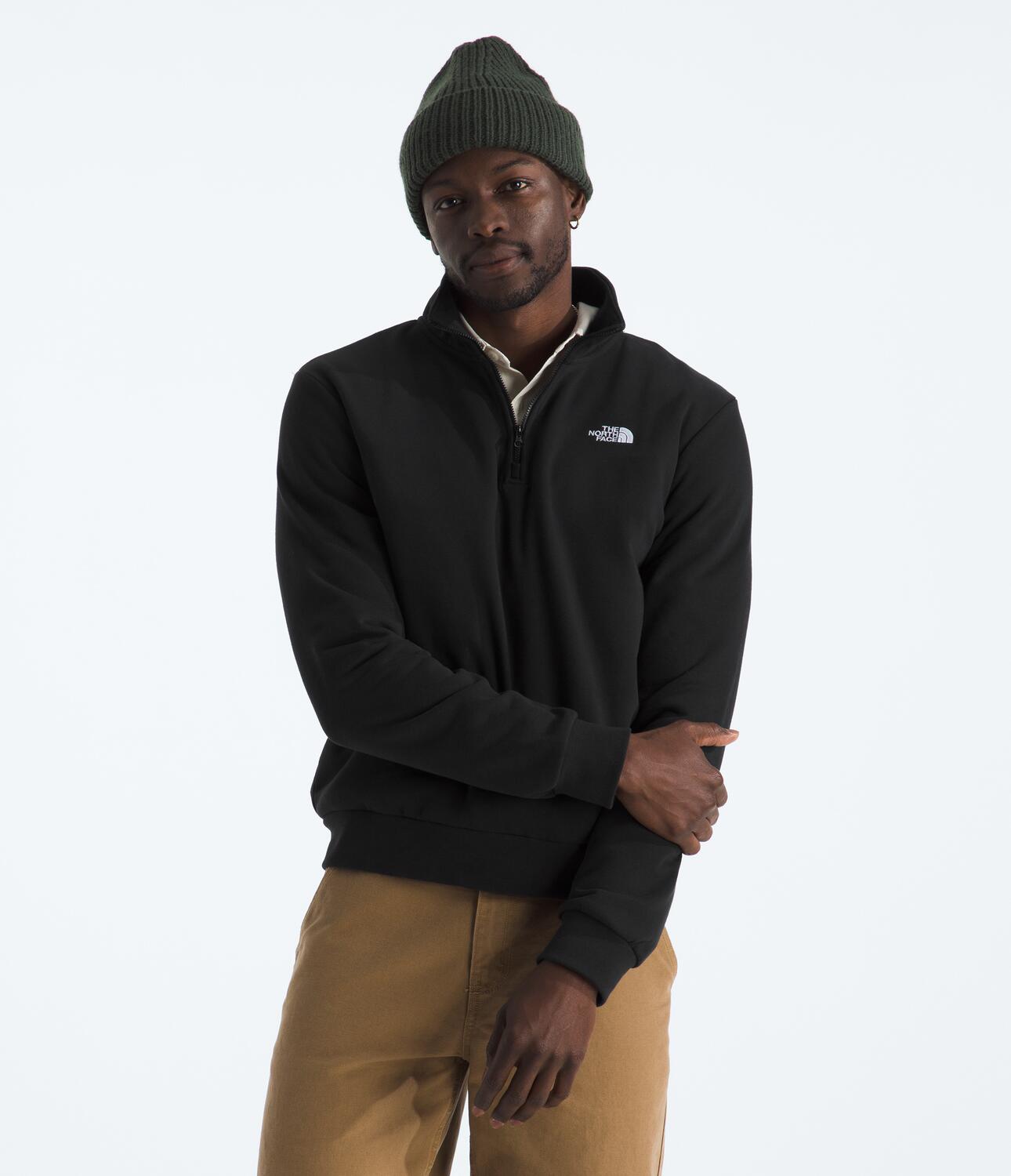 Buzo Evolution Simple Dome 1/4 Zip Negro Hombre The North Face