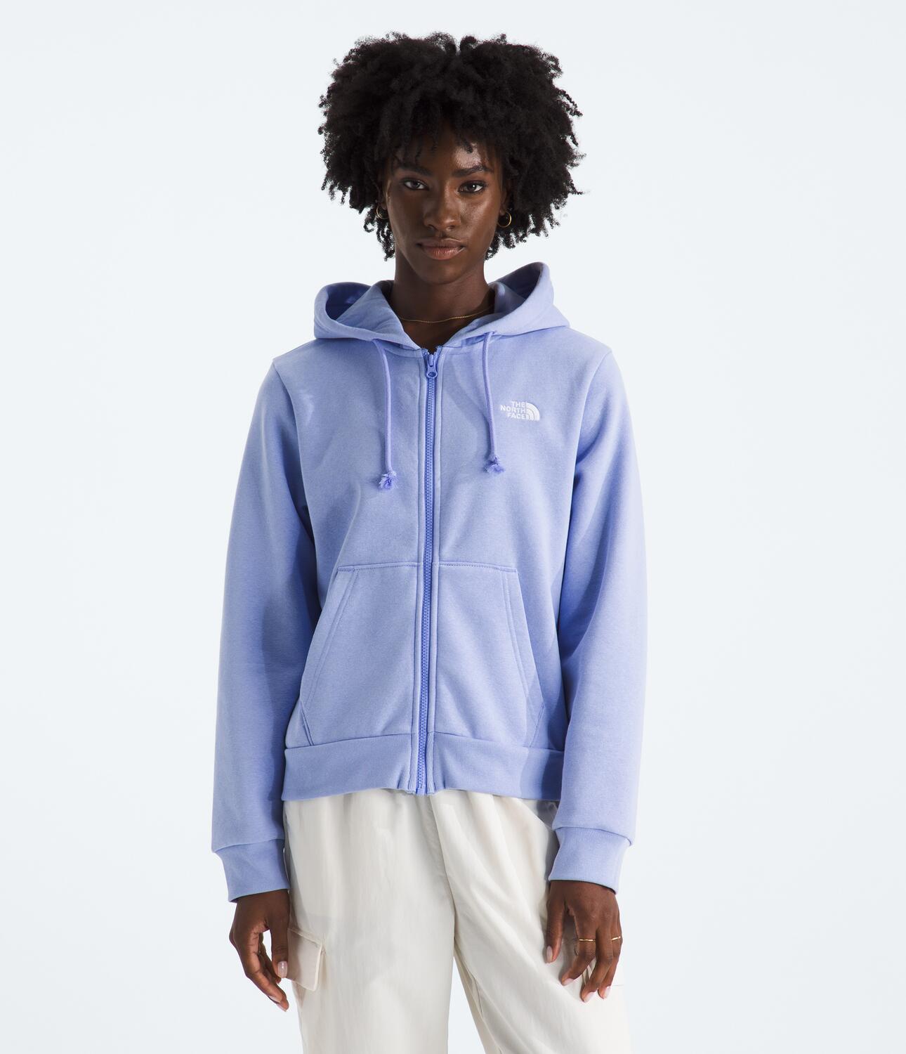 Buzo Evolution Simple Dome Full Zip Hoodie Azul Mujer The North Face