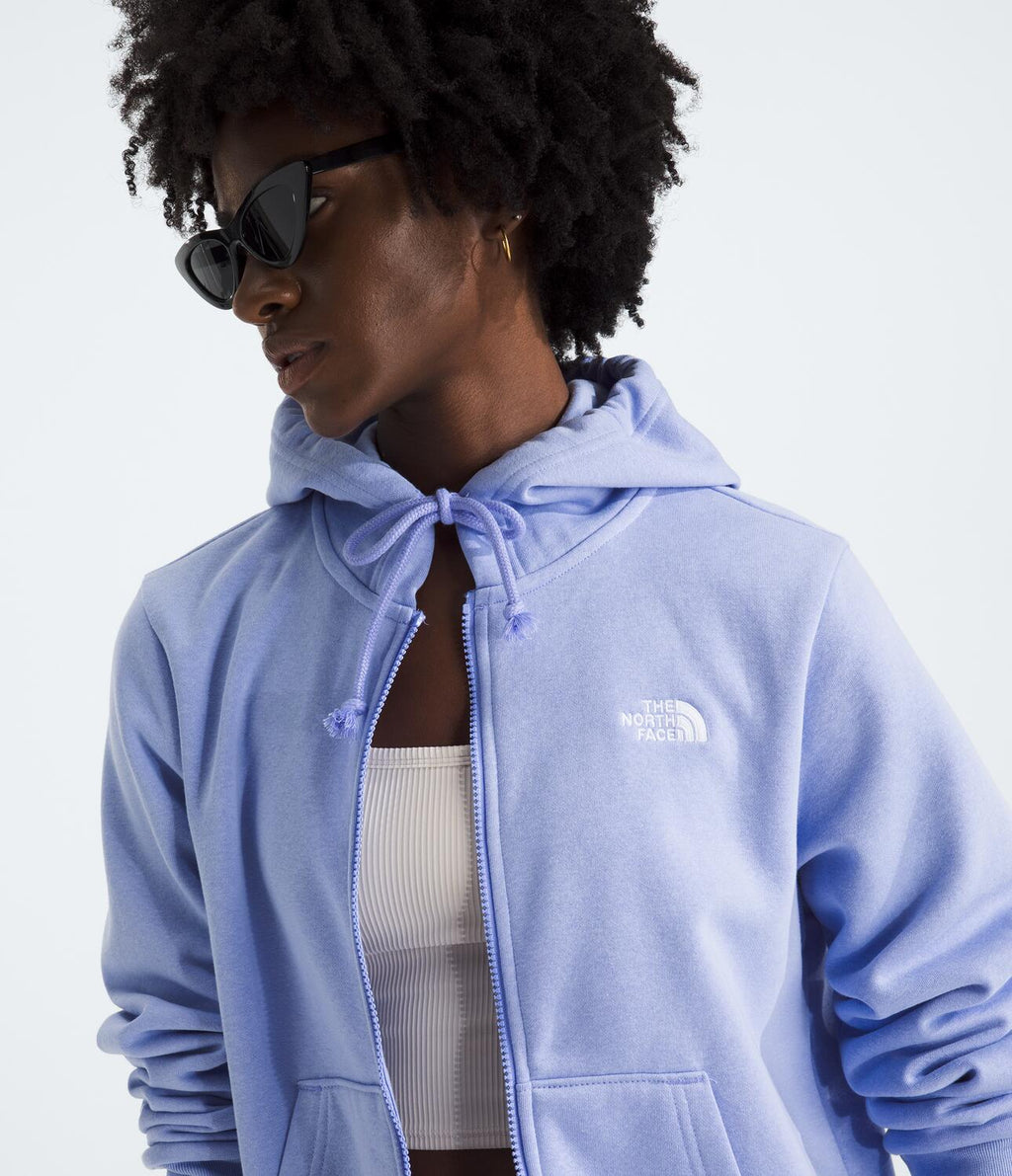 Buzo Evolution Simple Dome Full Zip Hoodie Azul Mujer The North Face